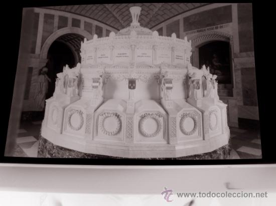Postales: CLICHE ORIGINAL - SAN LORENZO DEL ESCORIAL, NEGATIVO EN CELULOIDE - EDICIONES ARRIBAS