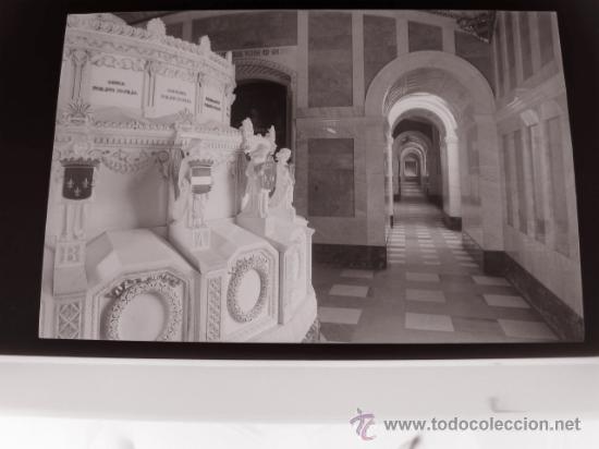 Postales: CLICHE ORIGINAL - SAN LORENZO DEL ESCORIAL, NEGATIVO EN CELULOIDE - EDICIONES ARRIBAS