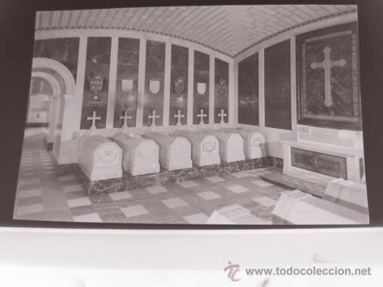 Postales: CLICHE ORIGINAL - SAN LORENZO DEL ESCORIAL, NEGATIVO EN CELULOIDE - EDICIONES ARRIBAS