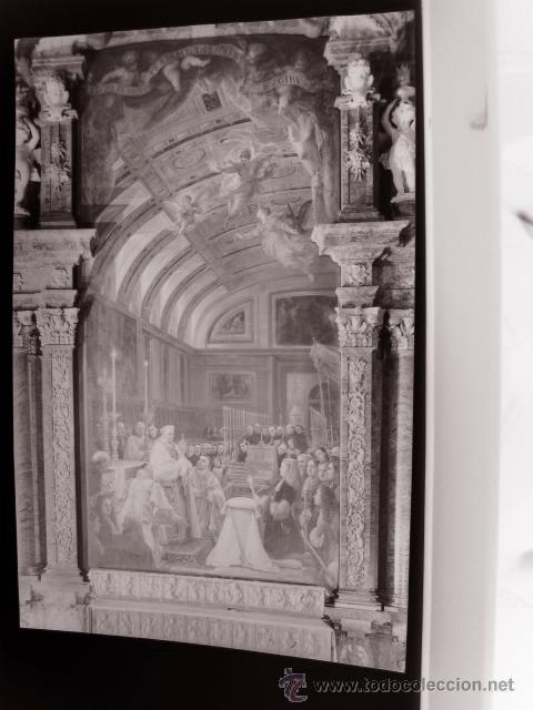 Postkarten: CLICHE ORIGINAL - SAN LORENZO DEL ESCORIAL, NEGATIVO EN CELULOIDE - EDICIONES ARRIBAS
