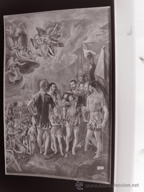 Postales: CLICHE ORIGINAL - SAN LORENZO DEL ESCORIAL, NEGATIVO EN CELULOIDE - EDICIONES ARRIBAS