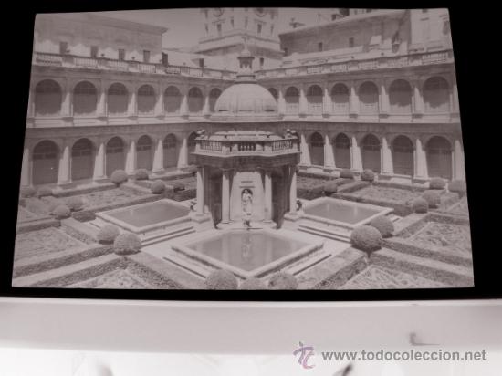 Postkarten: CLICHE ORIGINAL - SAN LORENZO DEL ESCORIAL, NEGATIVO EN CELULOIDE - EDICIONES ARRIBAS