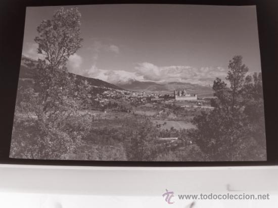 Postais: CLICHE ORIGINAL - SAN LORENZO DEL ESCORIAL, NEGATIVO EN CELULOIDE - EDICIONES ARRIBAS