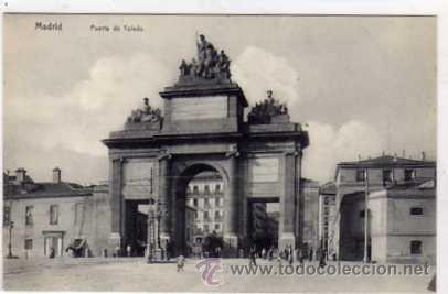 Postales: Madrid. Puerta de Toledo. Madrid postal - Foto 1