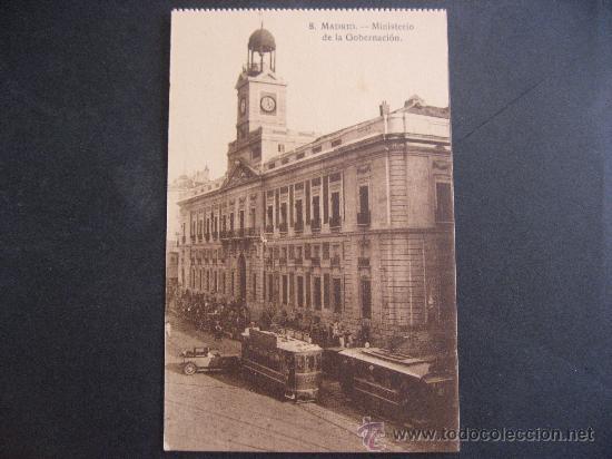 Postales: MADRID,MINISTERIO DE LA GOBERNACION. - Foto 1