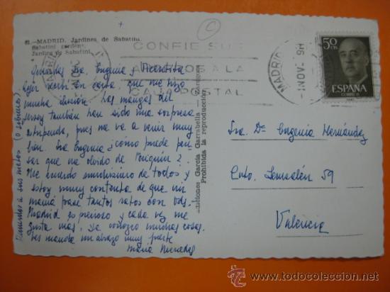 Postales: MADRID - REF.: S-256 - Foto 2