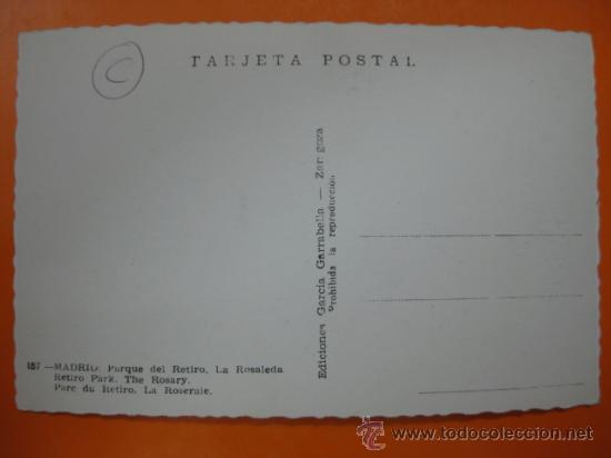 Postales: MADRID - REF.: S-271 - Foto 2