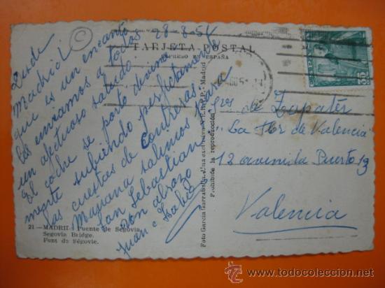 Postales: MADRID - REF.: S-296 - Foto 2
