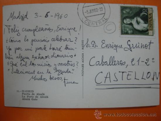 Postales: MADRID - REF.: S-309 - Foto 2