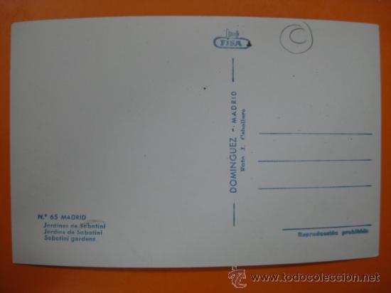 Postales: MADRID - REF.: S-336 - Foto 2