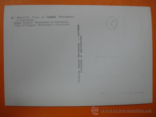 Postales: MADRID - REF.: S-356 - Foto 2