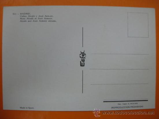 Postales: MADRID - REF.: S-428 - Foto 2