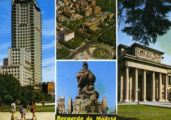 Postales: POSTAL MADRID VARIAS VISTAS - Foto 1