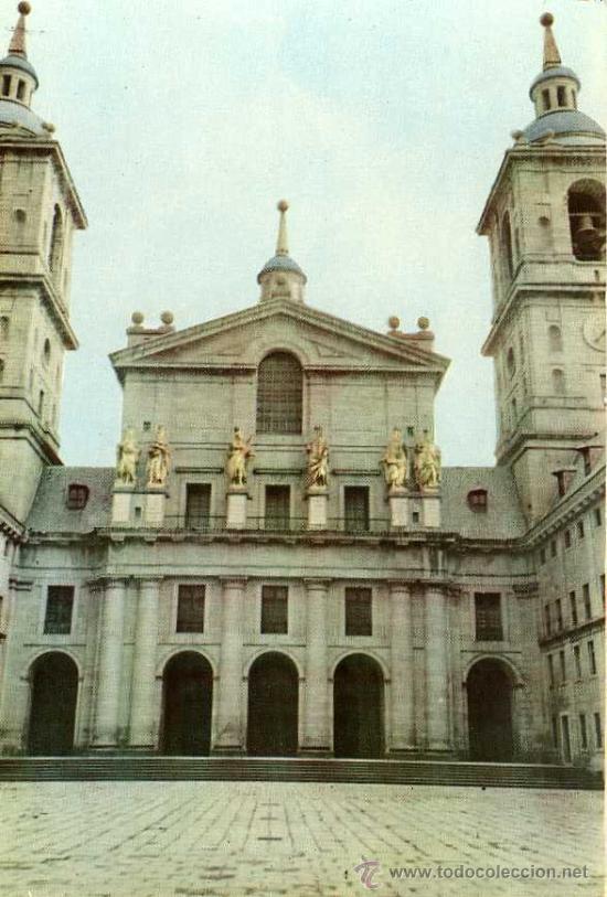 Postales: POSTAL MADRID EL ESCORIAL - Foto 1