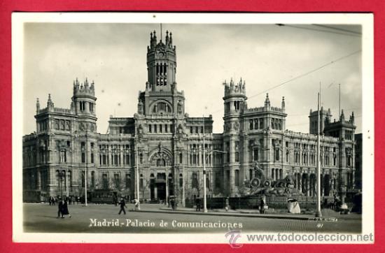 Postales: madrid, palacio de comunicaciones,    P49595 - Foto 1
