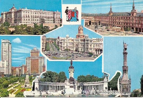 Postales: MADRID (1963) - Foto 1