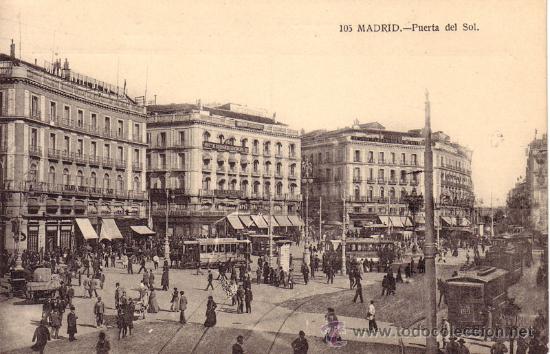 Postales: N&ordm; 7765 POSTAL MADRID PUERTA DEL SOL - Foto 1