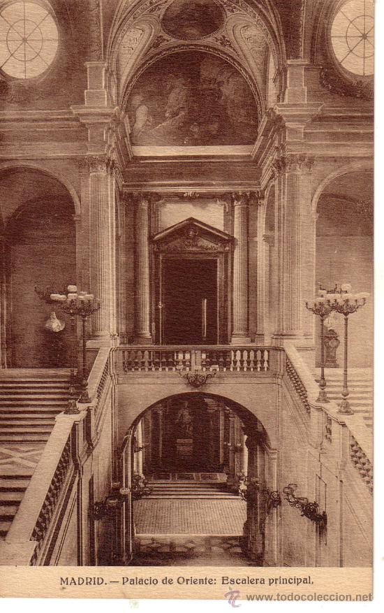 Postales: N&ordm; 7616 POSTAL MADRID PALACIO DE ORIENTE - Foto 1