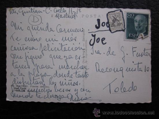 Postales: MADRID - REF.: T-261 - Foto 2