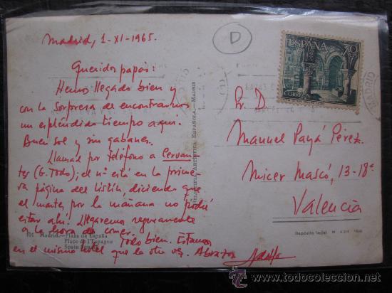 Postales: MADRID - REF.: T-297 - Foto 2