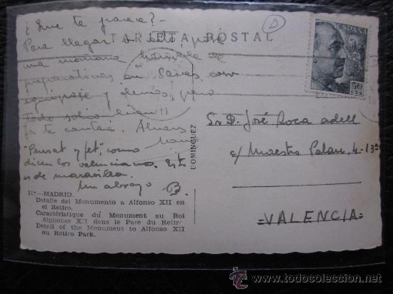 Postales: MADRID - REF.: T-307 - Foto 2