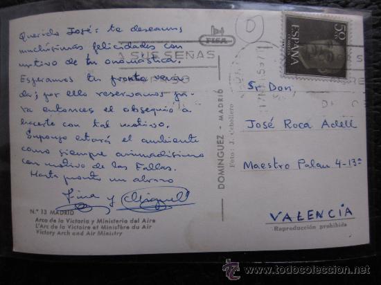 Postales: MADRID - REF.: T-309 - Foto 2
