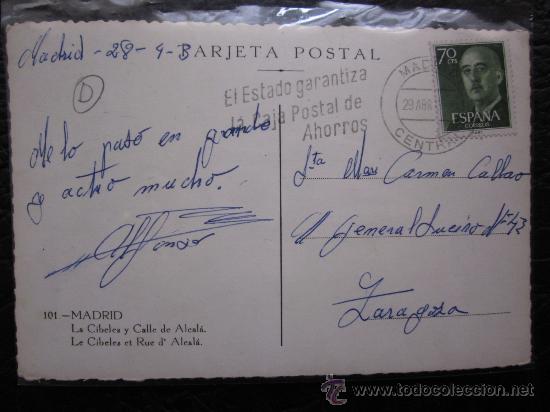 Postales: MADRID - REF.: T-320 - Foto 2