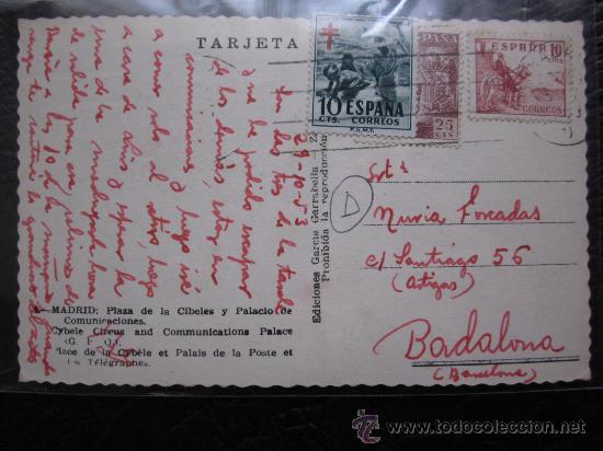 Postales: MADRID - REF.: T-325 - Foto 2