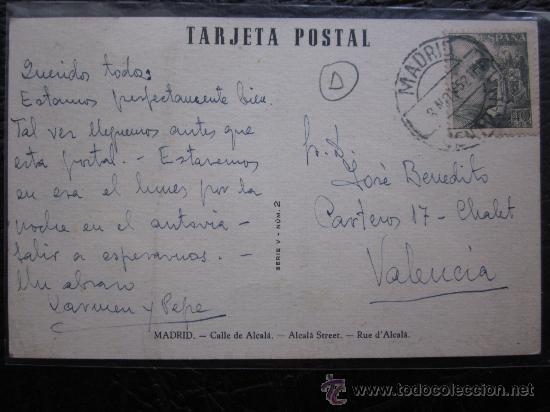 Postales: MADRID - REF.: T-361 - Foto 2
