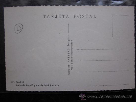 Postales: MADRID - REF.: T-367 - Foto 2