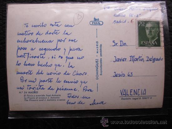 Postales: MADRID - REF.: T-383 - Foto 2