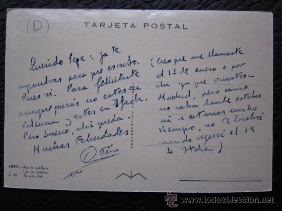 Postales: MADRID - REF.: T-412 - Foto 2