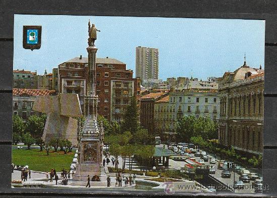 Postales: N&ordm; 206 MADRID. MONUMENTO A COL&Oacute;N - Foto 1