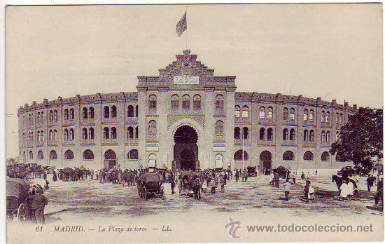 Postales: 61 - madrid - la plaza de toros - ll - Foto 1