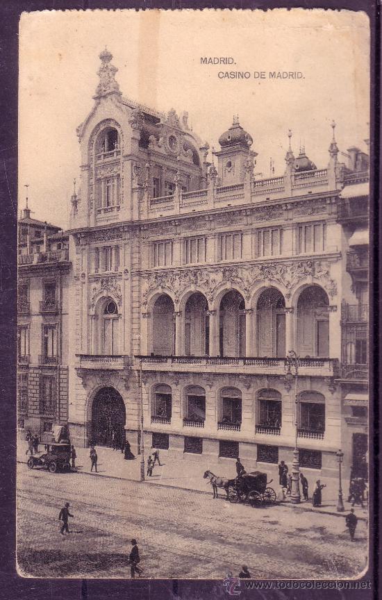 Postales: MADRID - CASINO DE MADRID - Foto 1