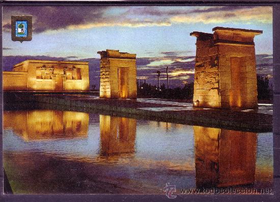 Postales: MADRID - TEMPLO DE DEBOT - Foto 1