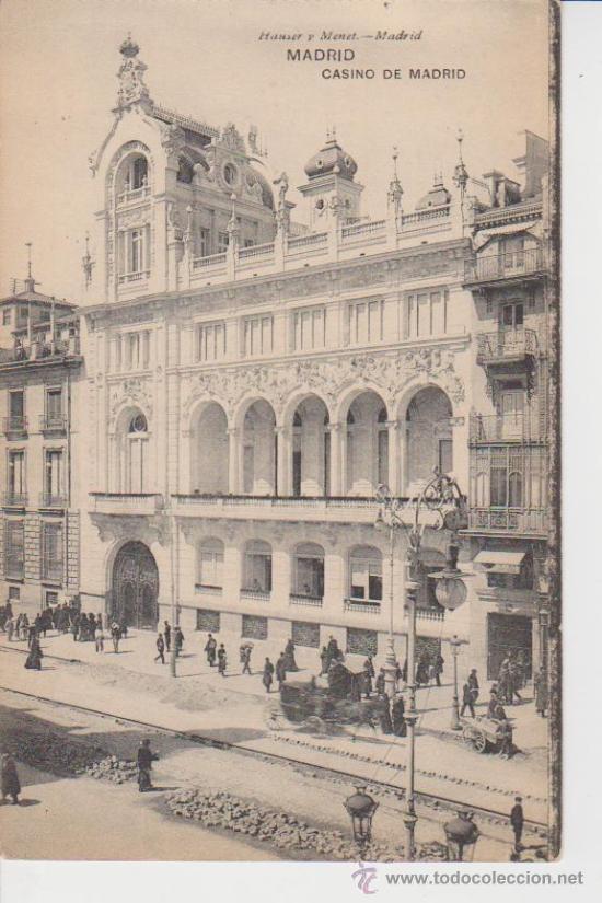 Postales: MADRID ++ CASINO - Foto 1