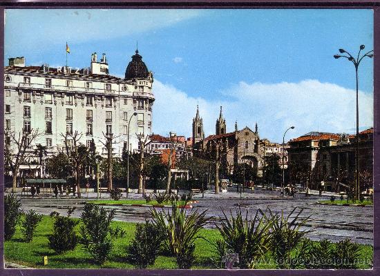 Postales: MADRID - HOTEL RITZ Y LOS JERONIMOS - Foto 1