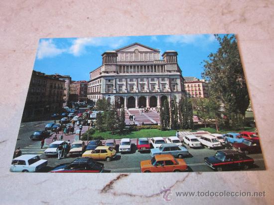 Postales: POSTAL TEATRO DE LA OPERA MADRID - Foto 1