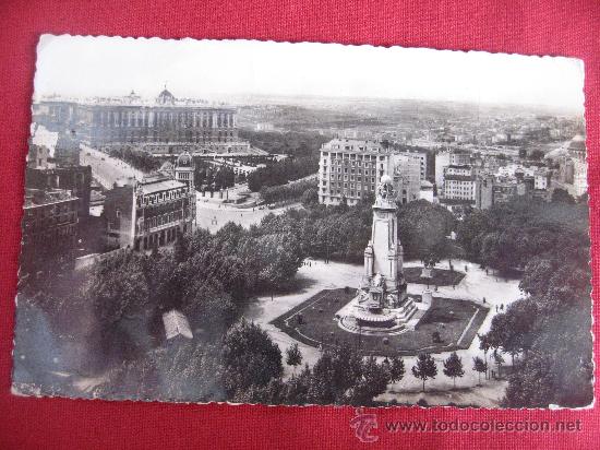 Postales: MADRID - PLAZA DE ESPA&Ntilde;A - Foto 1