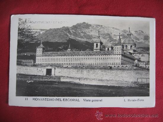 Postales: MADRID - MONASTERIO DEL ESCORIAL - Foto 1