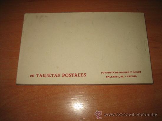Postales: ESCORIAL SERIE I 20 TARJETAS POSTALES FOTOTIPIA DE HAUSER Y MENET - Foto 2 - 27505045