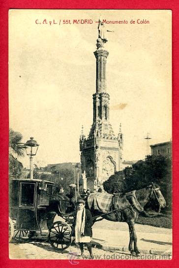 Postales: madrid, monumento de colon,    p60323 - Foto 1