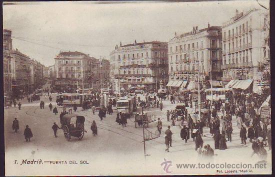 Postales: MADRID. Puerta del Sol - Foto 1