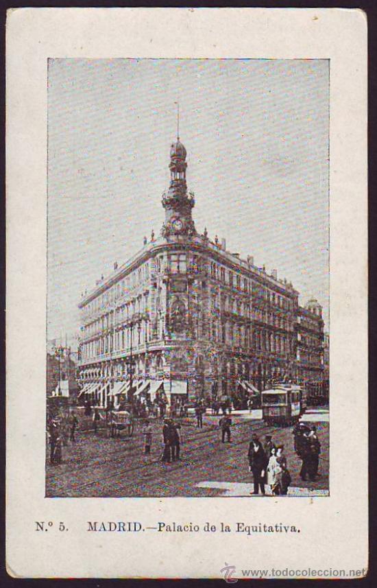 Postales: MADRID. Palacio de la equitativa - Foto 1