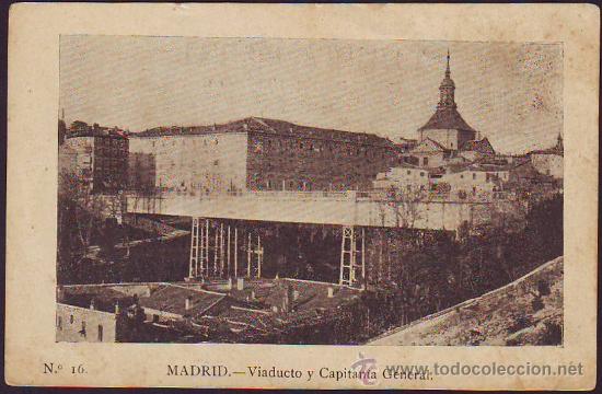 Postales: MADRID. Viaducto y Capitan&iacute;a General - Foto 1