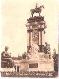 Postcards: POSTAL ORIGINAL DECADA DE LOS 30. MADRID. MONUMENTO. N&ordm; 39. VER TAMA&Ntilde;O Y EXPLICACION