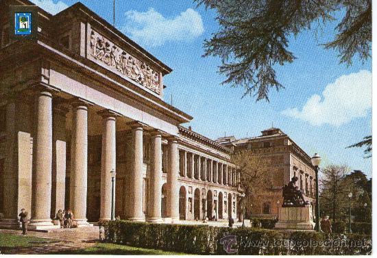 Postales: postal de marid - museo el prado -