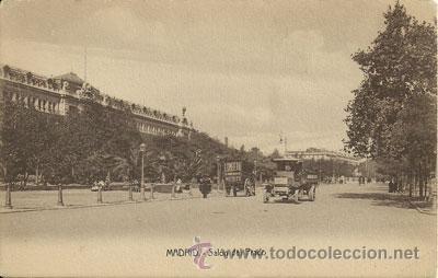 Postales: POSTAL DE MADRID - Sal&oacute;n del Prado - Foto 1