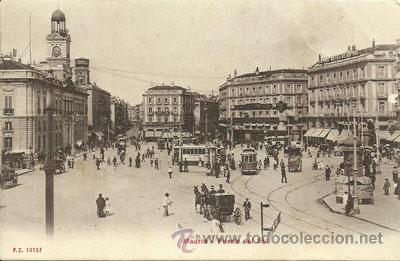 Postales: POSTAL DE MADRID - Puerta del Sol - Foto 1